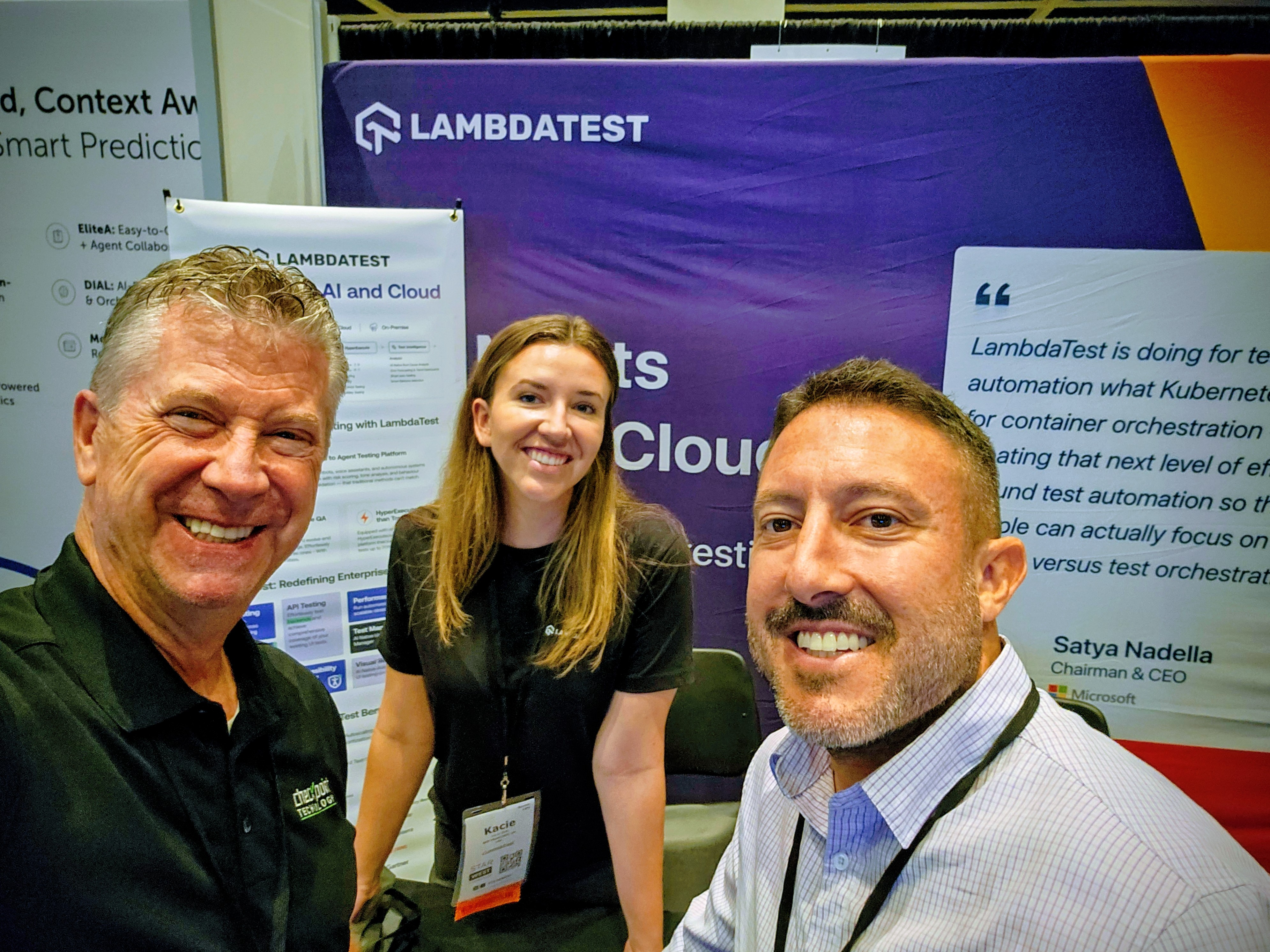 With the LambdaTest team.