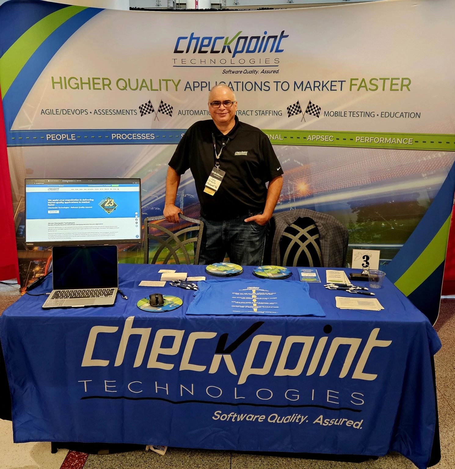John Ferraiolo representing Checkpoint.