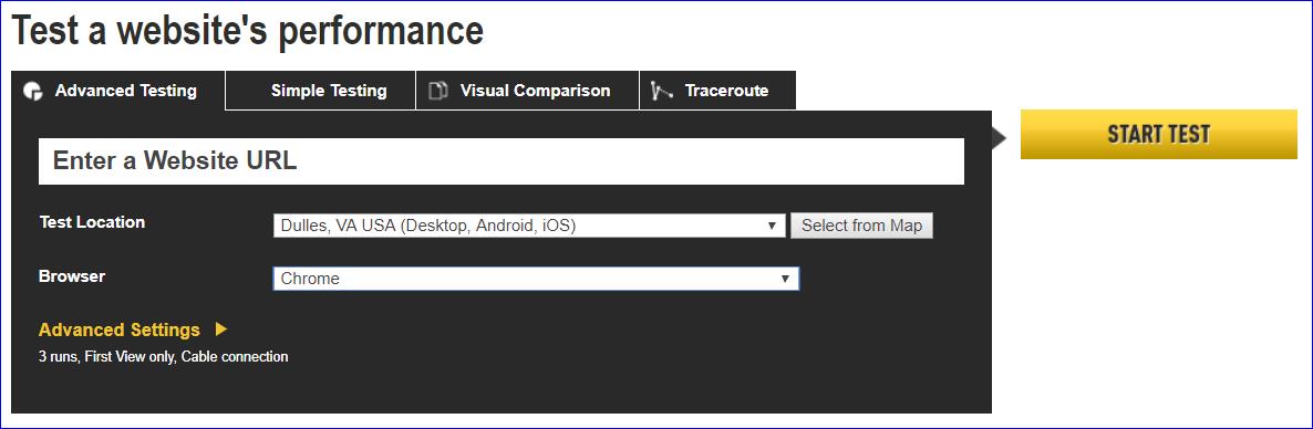 web-performance-test